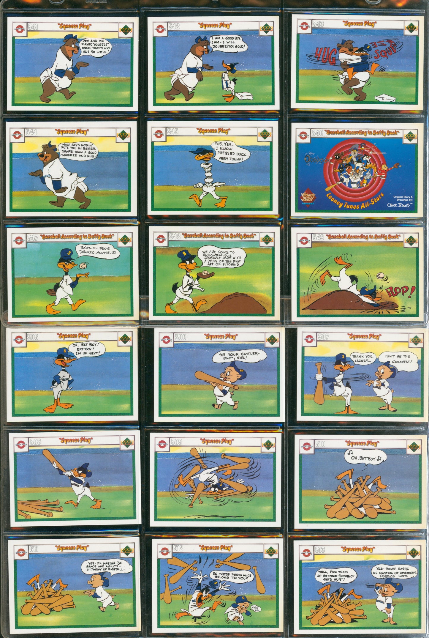 1990 Upper Deck Comic Ball Looney Tunes 297 Card Lot Chuck Jones