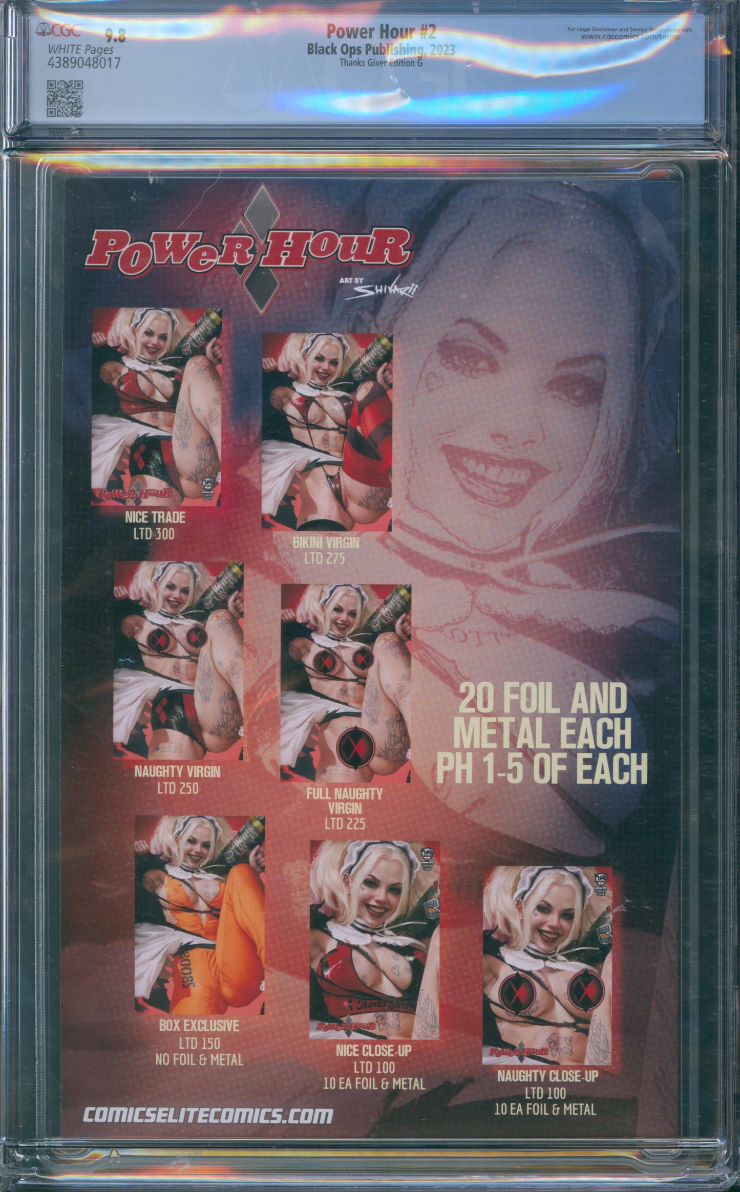 Power Hour #2 CGC 9.8 - Thanks Giver Edition G - 2023