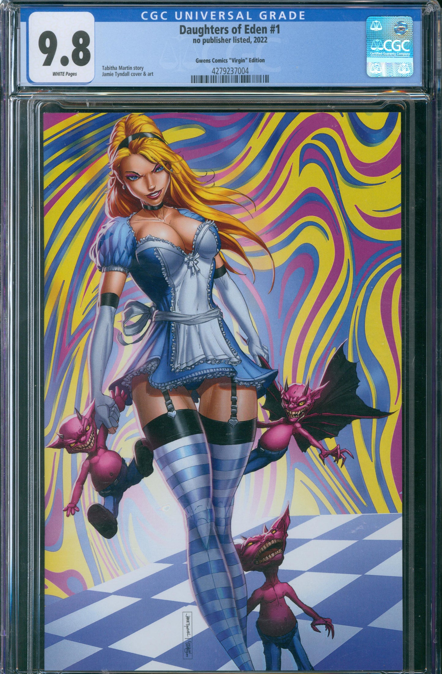 Daughters of Eden #1 CGC 9.8 - Gwens Comics "Virgin" Edition - 2022