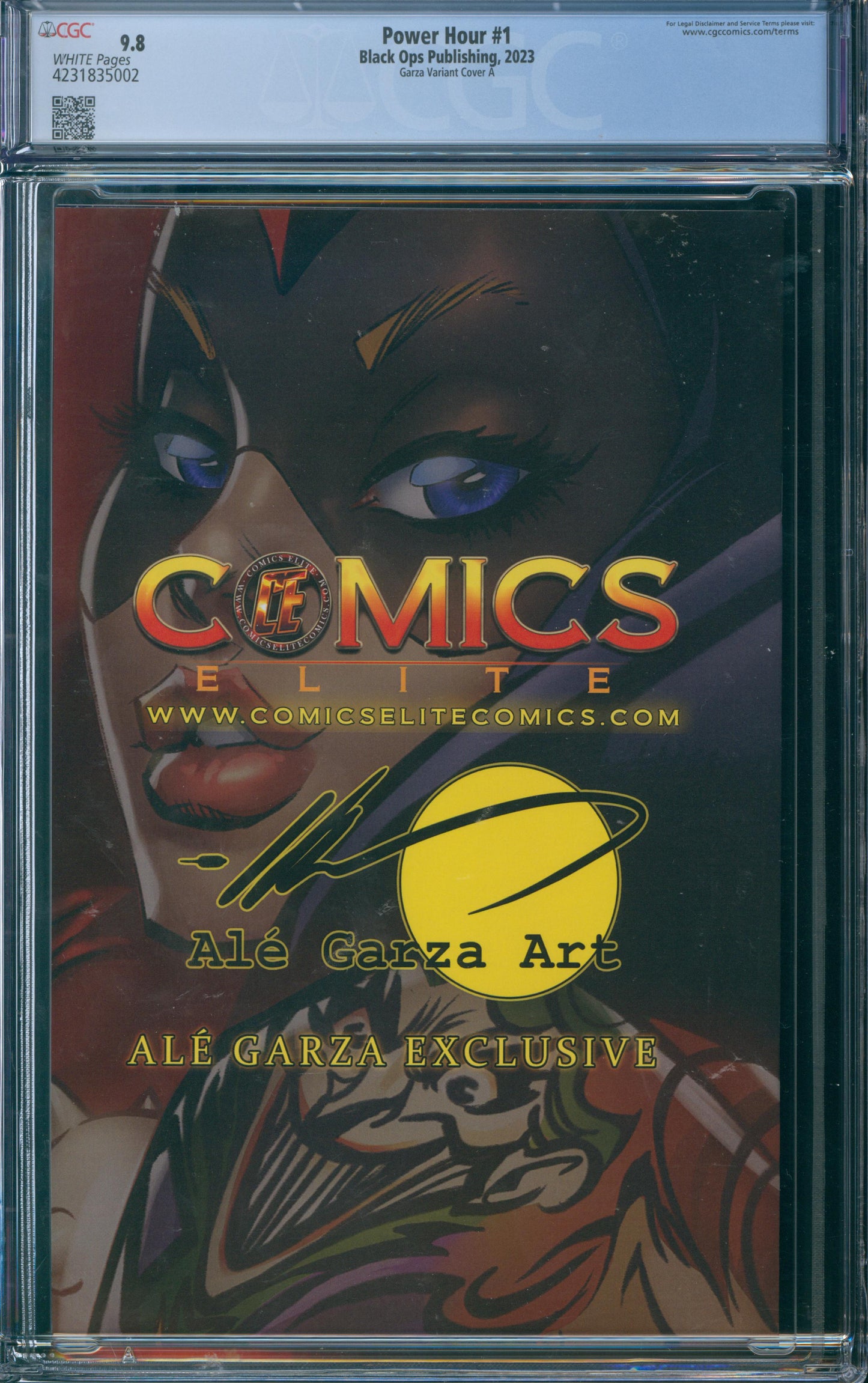 Power Hour #1 CGC 9.8 - Garza Variant Cover A - 2023