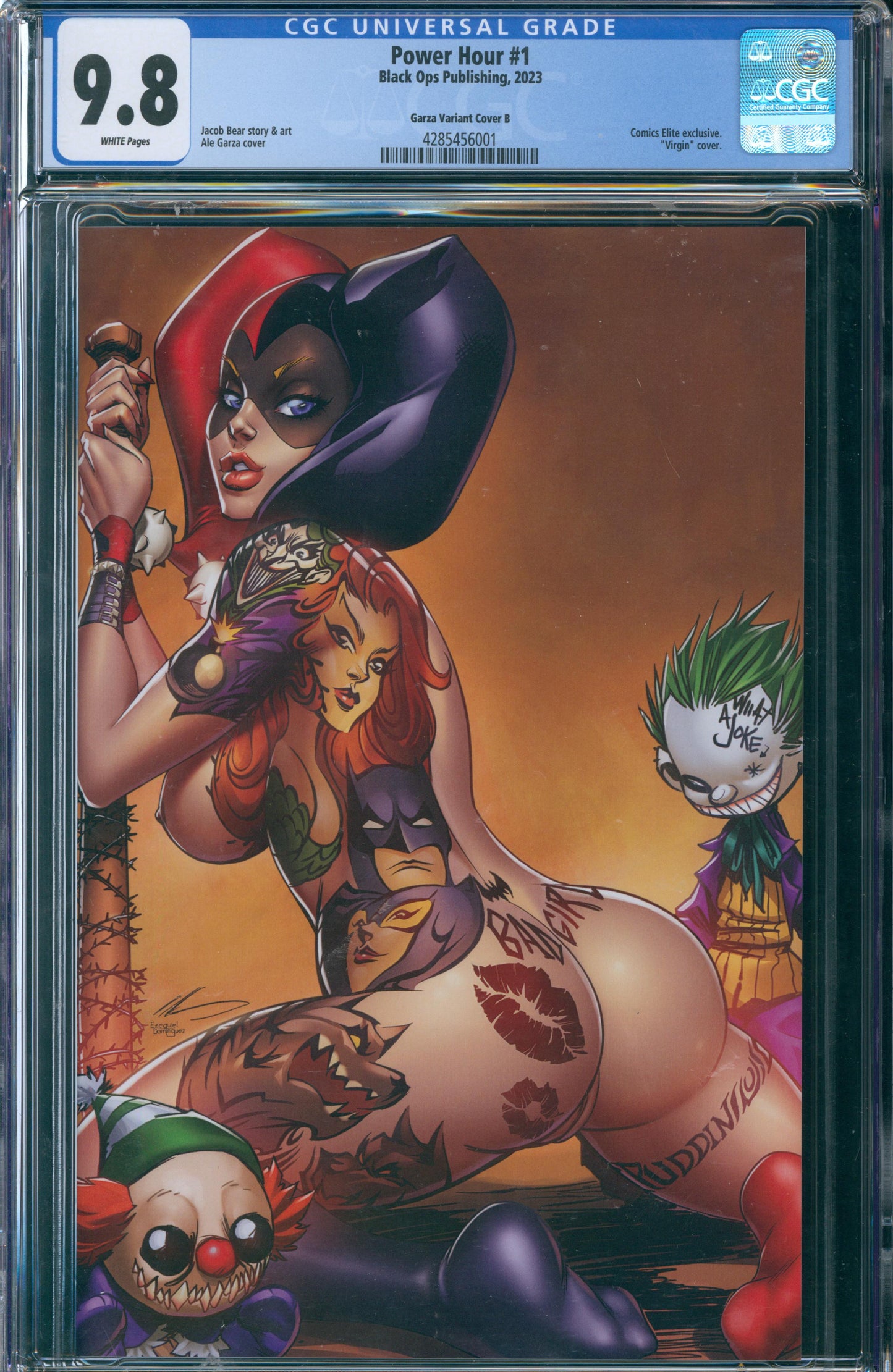 Power Hour #1 CGC 9.8 - Garza Variant Cover B Virgin Cover - 2023