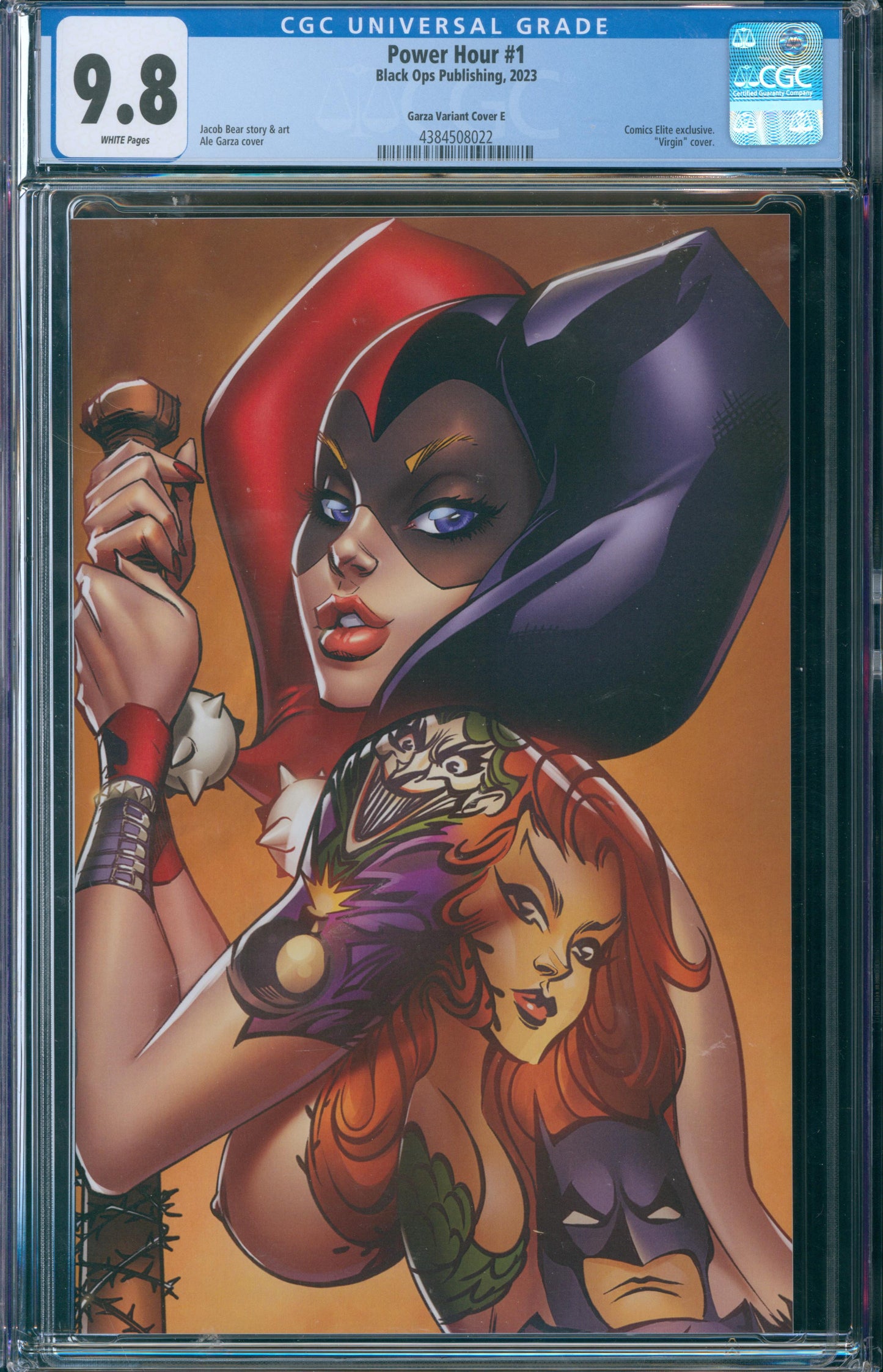 Power Hour #1 CGC 9.8 - Garza Variant Cover E - 2023