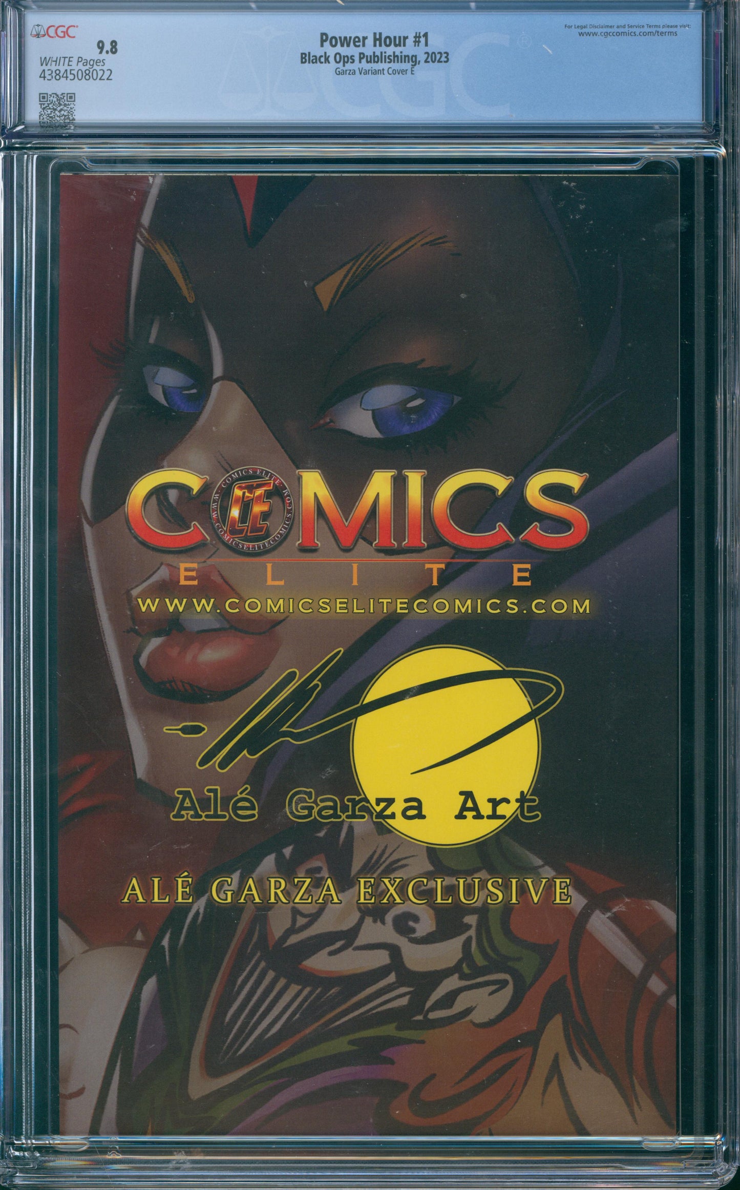 Power Hour #1 CGC 9.8 - Garza Variant Cover E - 2023