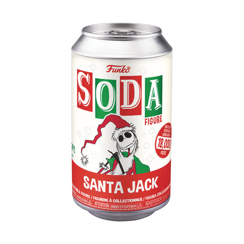 Funko Vinyl Soda: Disney - Santa Jack