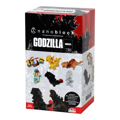 Godzilla Volume 1 Nanoblock Mininano Figure Set of 6