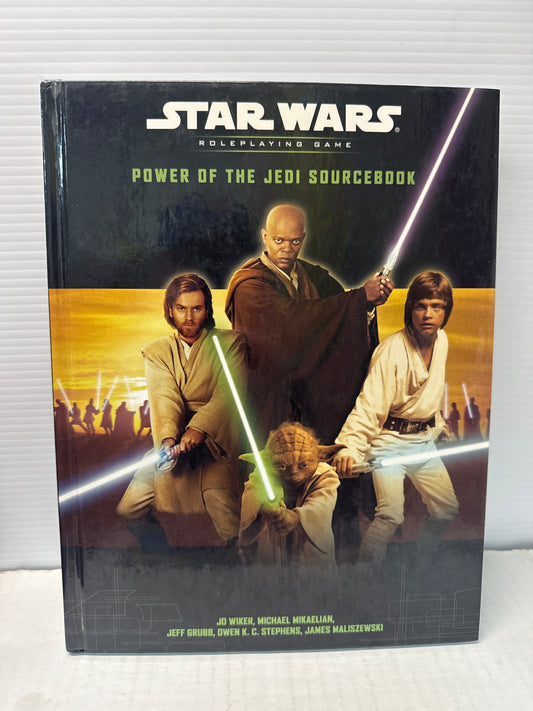 Star Wars RPG Power of the Jedi Sourcebook - 1st Print - USED WH