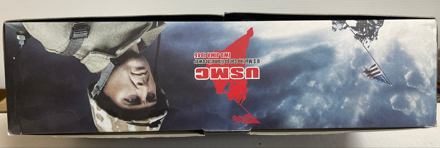 USMC U.S. Marine Corps Flame Thrower IWO JIMA 1945