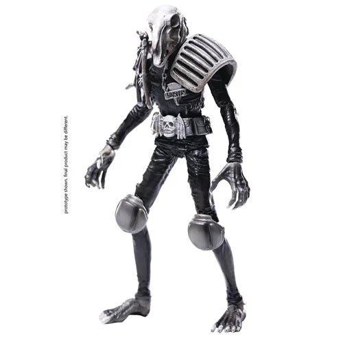 Judge Dredd Judge Mortis Black and White Exquisite Mini Series 1:18 Scale Action Figure