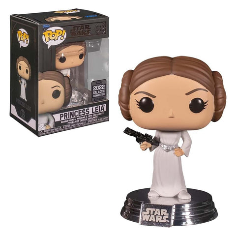 Funko Pop! Star Wars #512 Princess Leia 2022 Galactic Convention Exclusive