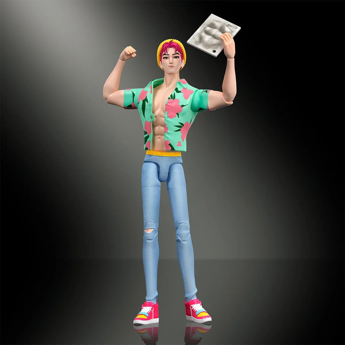 KPop Demon Hunters Saja Boys Abby Soda Pop Action Figure