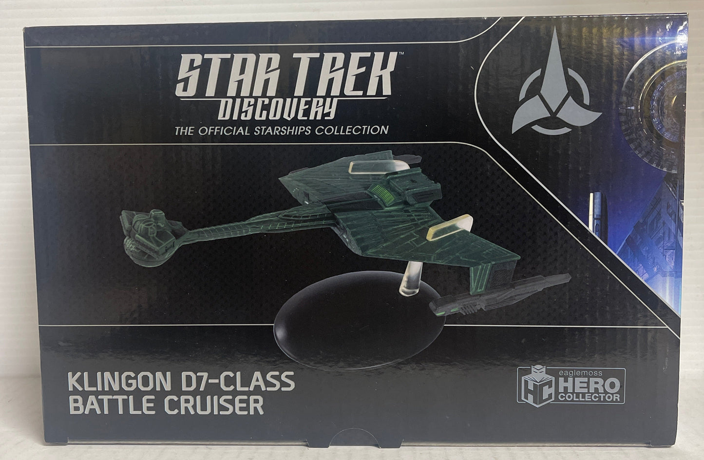 Eaglemoss Star Trek Discovery Klingon D7-Class Battle Cruiser
