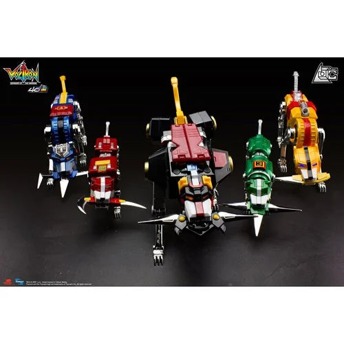 Voltron 40th Anniversary Gift Set with Light-Up Sound Base