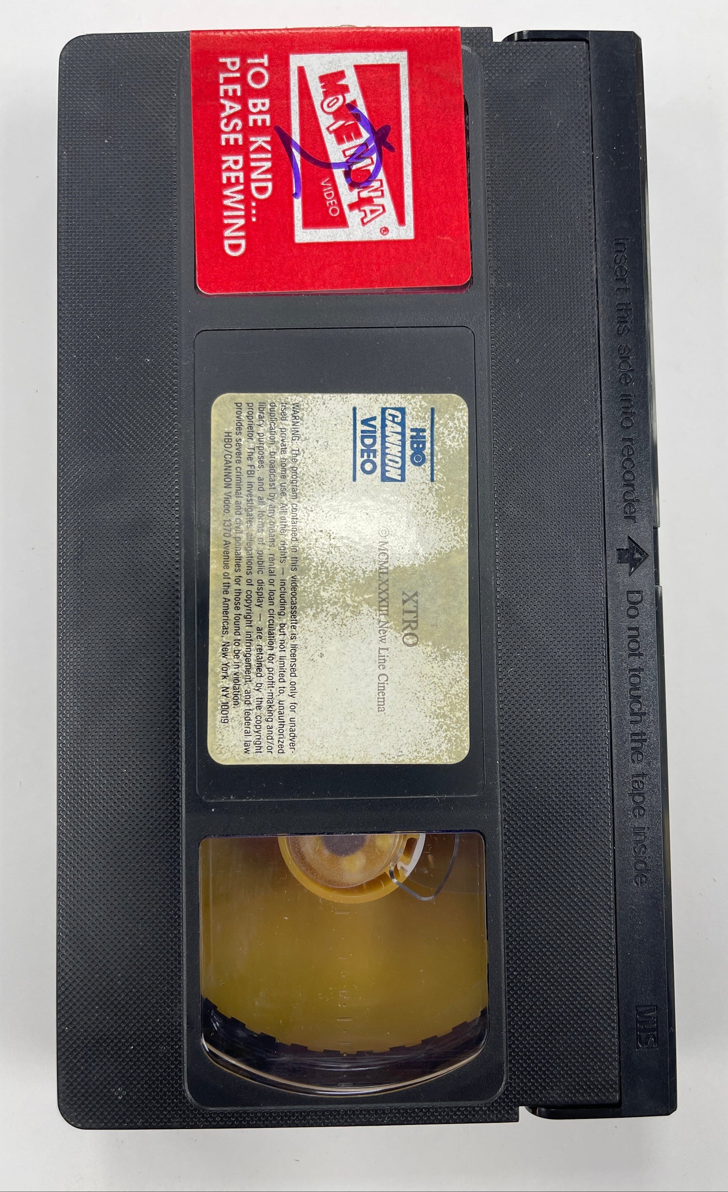 XTRO VHS Video 1983 NTSC R Horror Sci-Fi