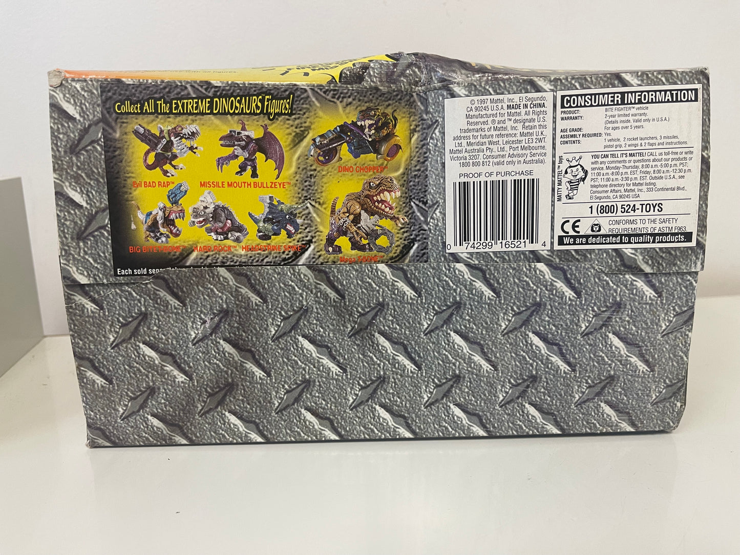 Extreme Dinosaurs Bite Fighter Dino Attack Plane Vehicle