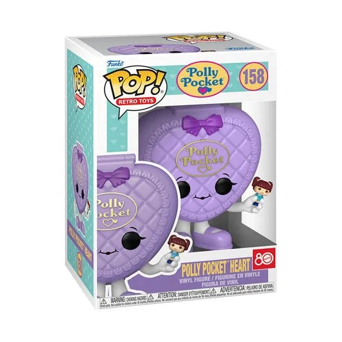 Polly Pocket Heart Purple Funko Pop! Vinyl Figure #158