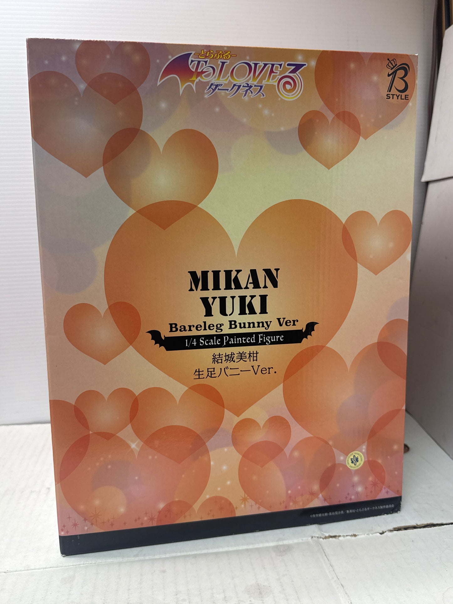 FREEing To Love Ru Darkness: Mikan Yuki Bare Leg Bunny Ver. 1/4 Figure  - SEALED
