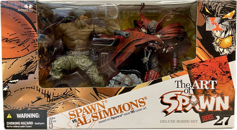 Art Of Spawn Series 27 Issue #86 Al Simmons Vs Spawn Deluxe Boxed Set