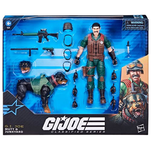 G.I. Joe Classified Series Deluxe Mutt and Junkyard 6-Inch Action Figure