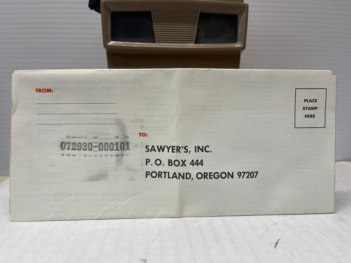 Sawyer's View Master Model G Stereoscope No. 2014 With Original Box