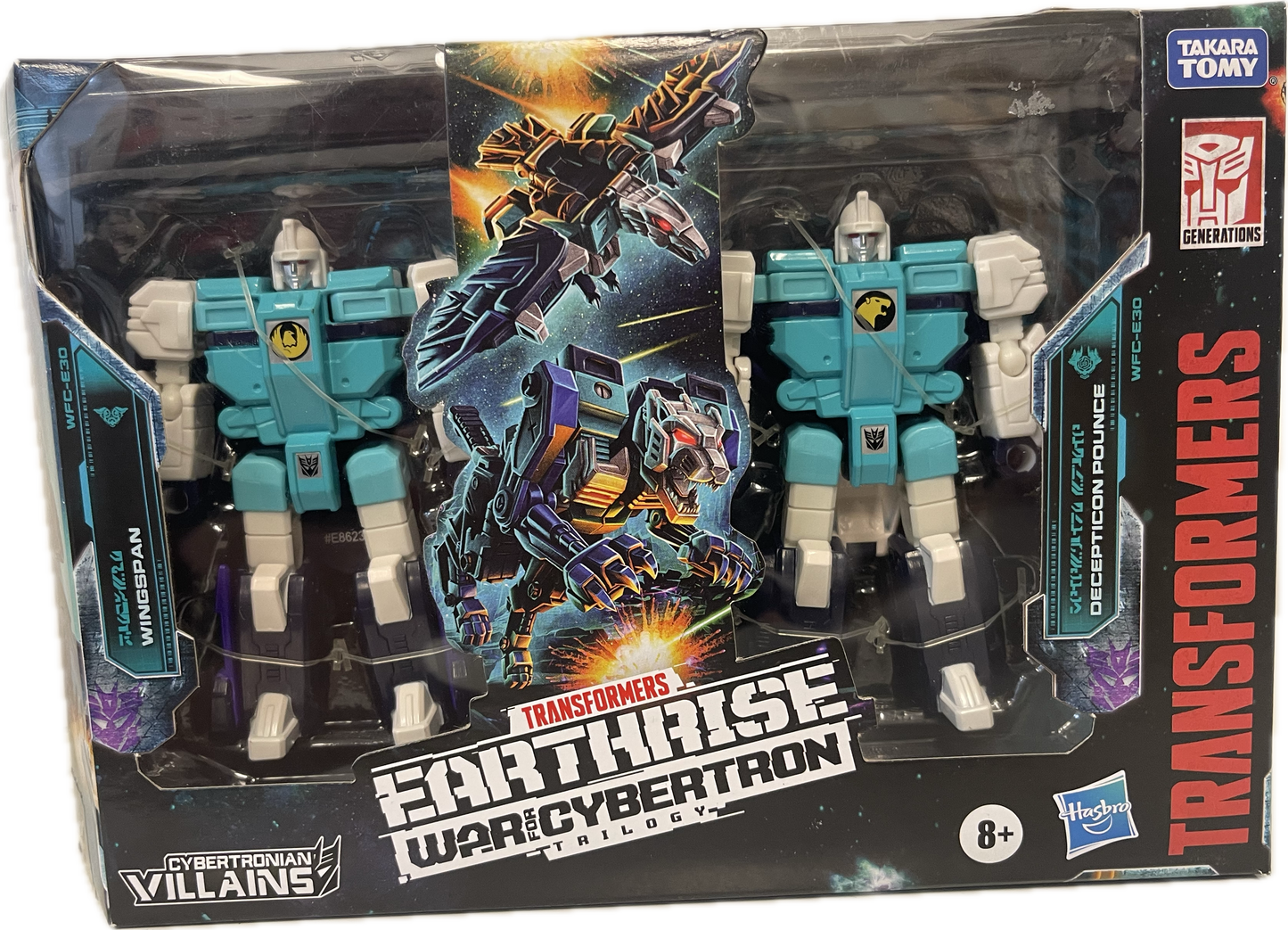 Transformers War For Cybertron Earthrise Wingspan & Pounce
