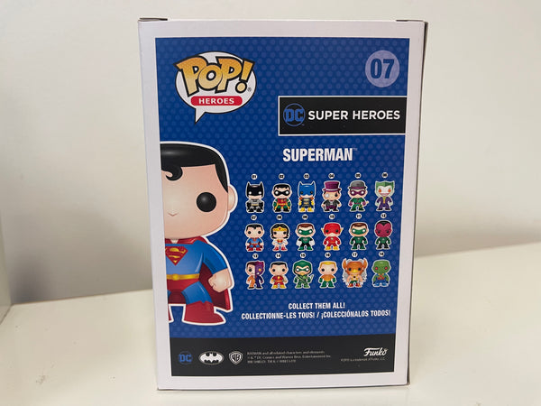 Pop 7BAP Signature Series DC Super Heroes Superman 07 Signed by Dean Cain with JSA Certification
