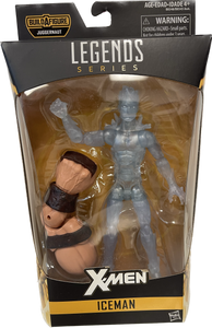 Marvel Legends Series X-Men Iceman Juggernaut Build-A-Figure