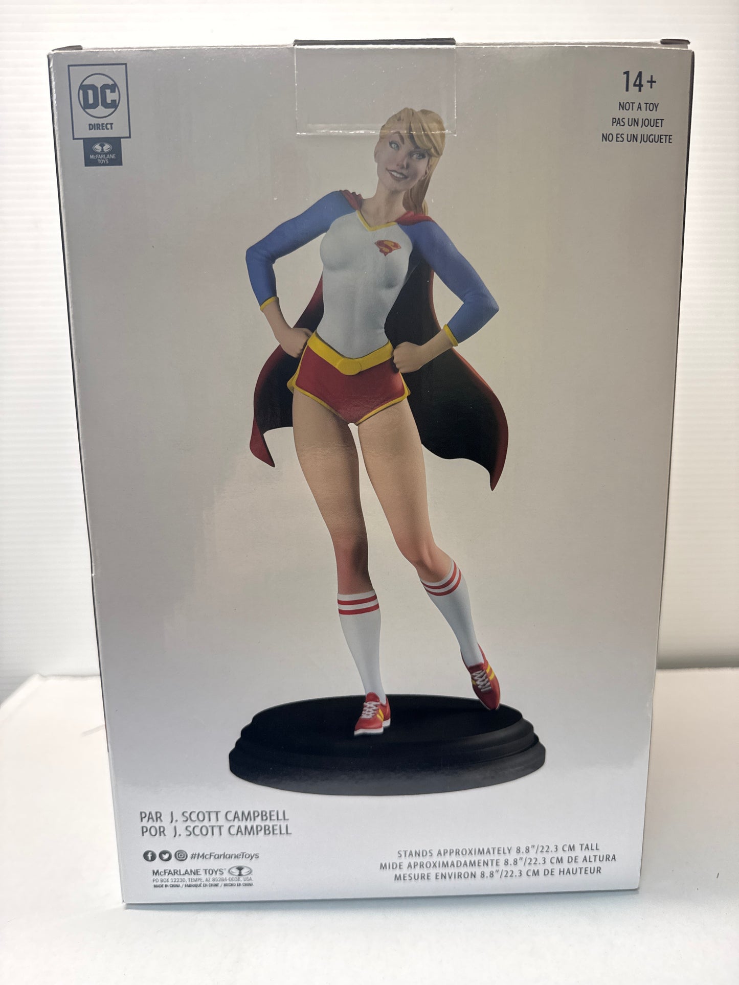 Supergirl by J. Scott Campbell 1:8 Scale Resin Statue #192/970 - NSIB