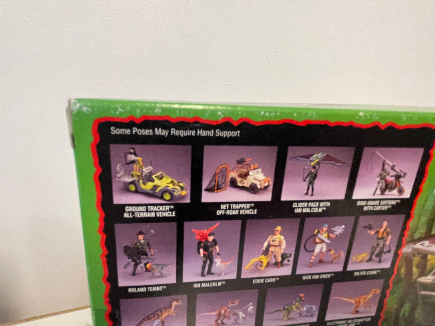 The Lost World Jurassic Park Glider Pack w/ Ian Malcolm Figure