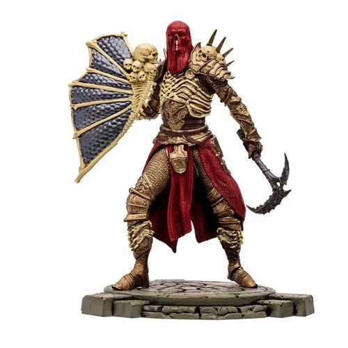 Diablo IV Wave 1 Bone Summoner Necromancer Epic 1:12 Scale Posed Figure