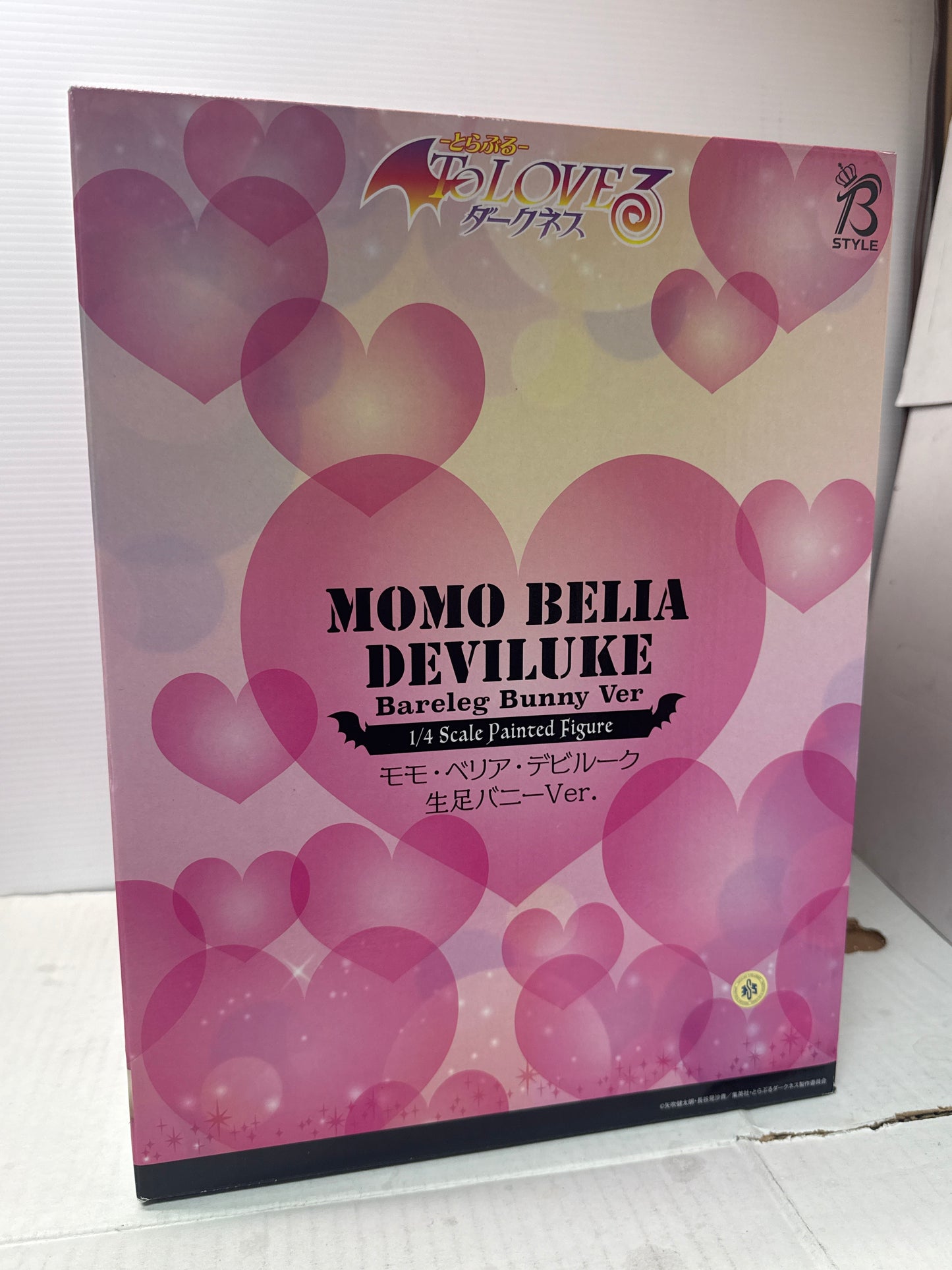 FREEing To Love-Ru Darkness Momo Belia Deviluke 1/4 Bare Leg Bunny Figure  - SEALED