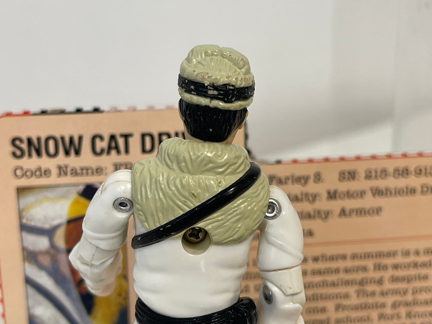 GI Joe - Frost Bite - Action Figure Loose Complete - 1985 - Hasbro