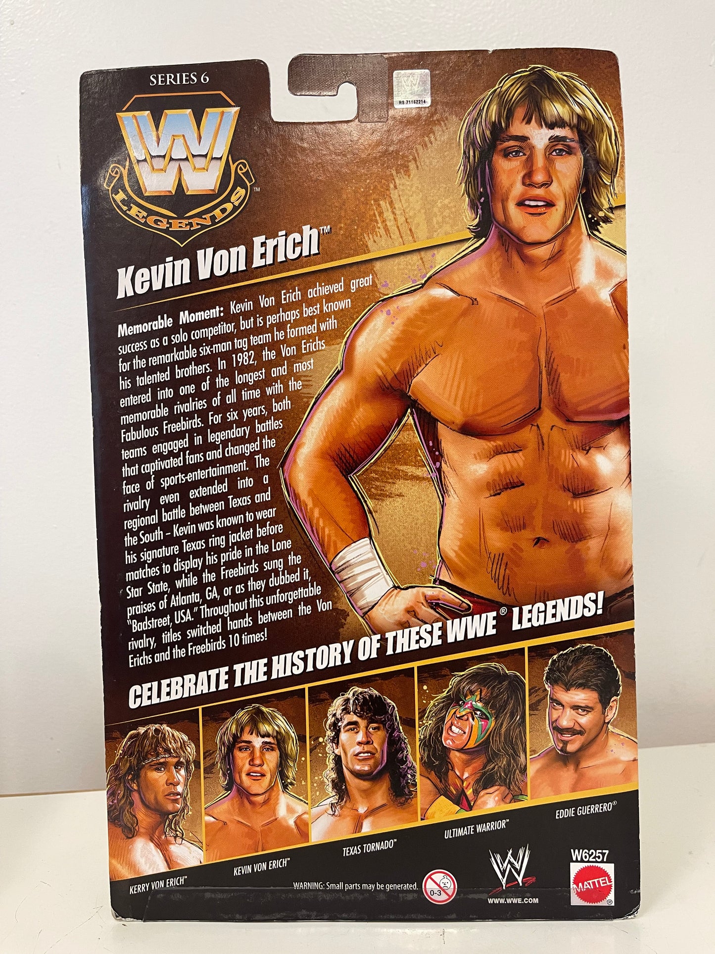 WWE Legends Series 6 Kevin Von Erich