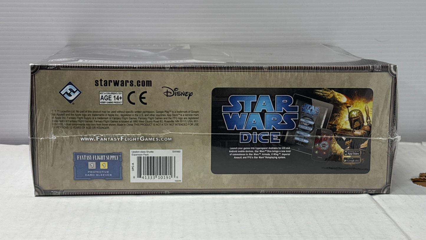 Star Wars X-Wing 1st Edition Miniatures Game Upsilon-Class Shuttle Expansion SEALED