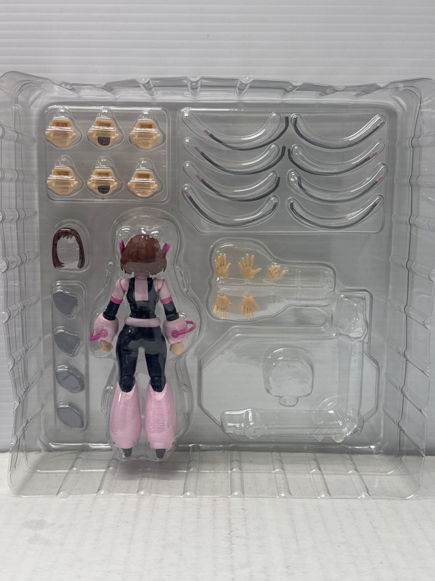 OPEN BOX MISSING STAND - KAIYODO REVOLTECH MY HERO ACADEMIA OCHACO URARAKA