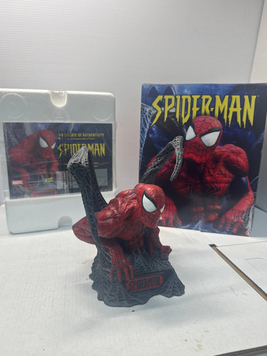 Spiderman Bust Statue 2004 Art Asylum 1285/10,000