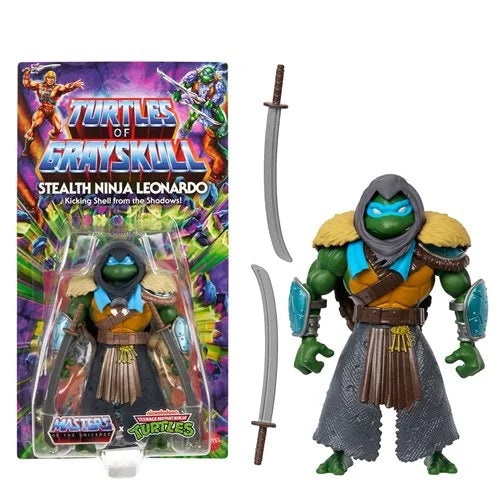 MOTU Origins TOG Wv 4 Stealth Ninja Leonardo Figure