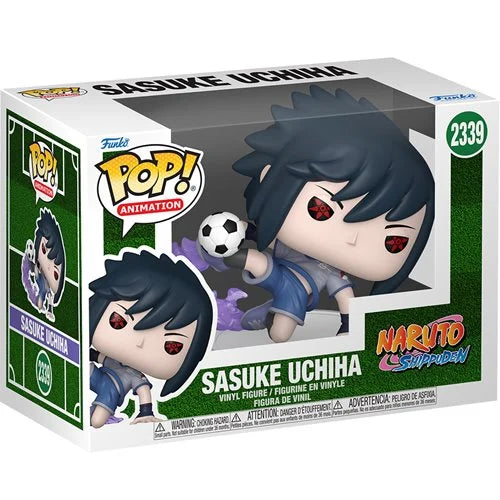 Naruto: Shippuden Sasuke Uchiha Soccer Funko Pop! Vinyl Figure #2339