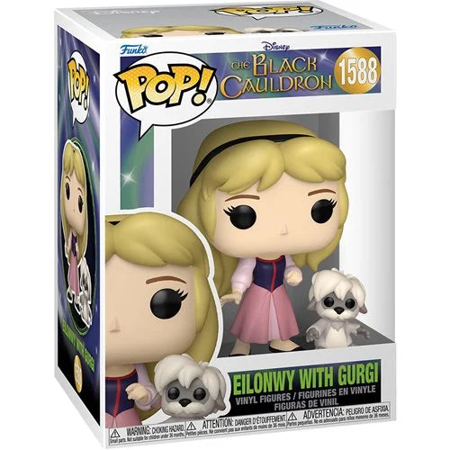 Black Cauldron Eilonwy with Gurgi Pop! Vinyl and Buddy