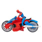 Spider-Man Epic Hero Series Web Blast Cycle with Action Figure
