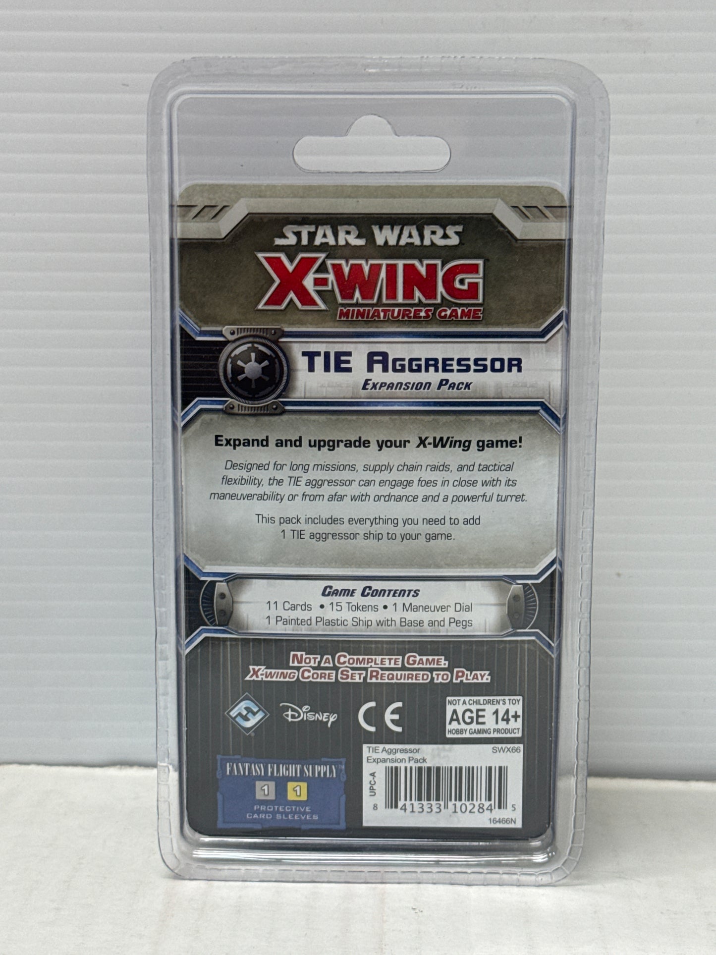 Star Wars X-Wing Game TIE Aggressor Expansion Pack - SEALED