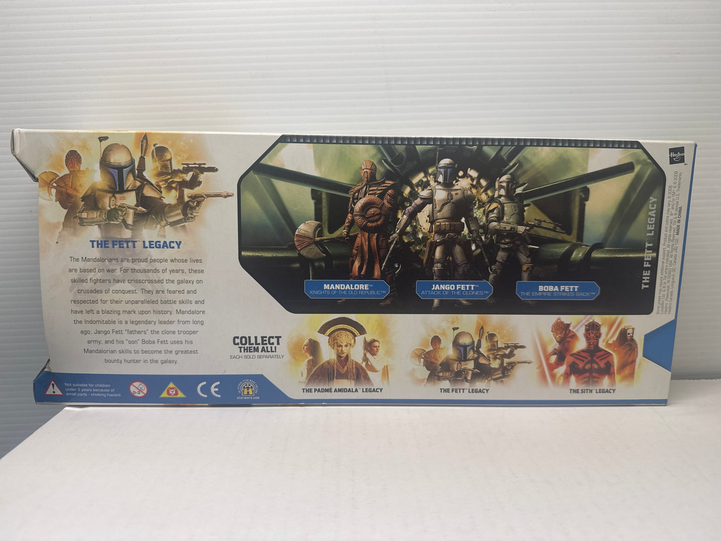 Star Wars Evolutions Fett Legacy 2008 Figure 3 Pack Set Mandalore Jango Boba