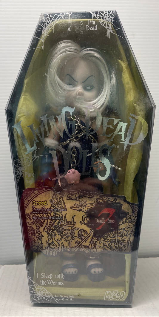 Living Dead Dolls. Series 7 Deadly Sins GREED Sealed