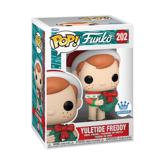Funko Pop! Vinyl: Freddy Funko - Yuletide Freddy - Funko (Exclusive) #202