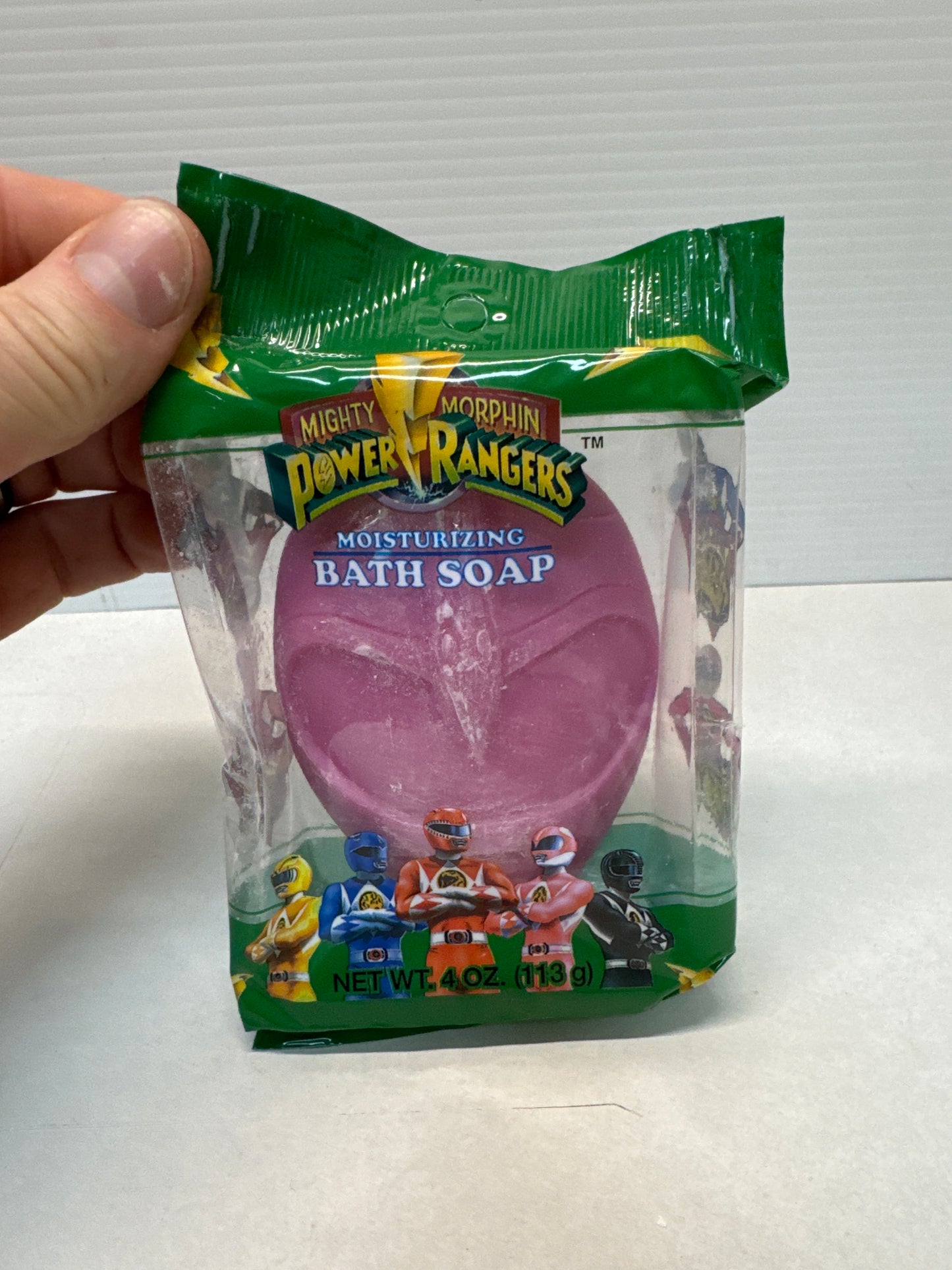 Mighty Morphin Power Rangers - Bath Soap - 1994 - Saban - 5 Pieces