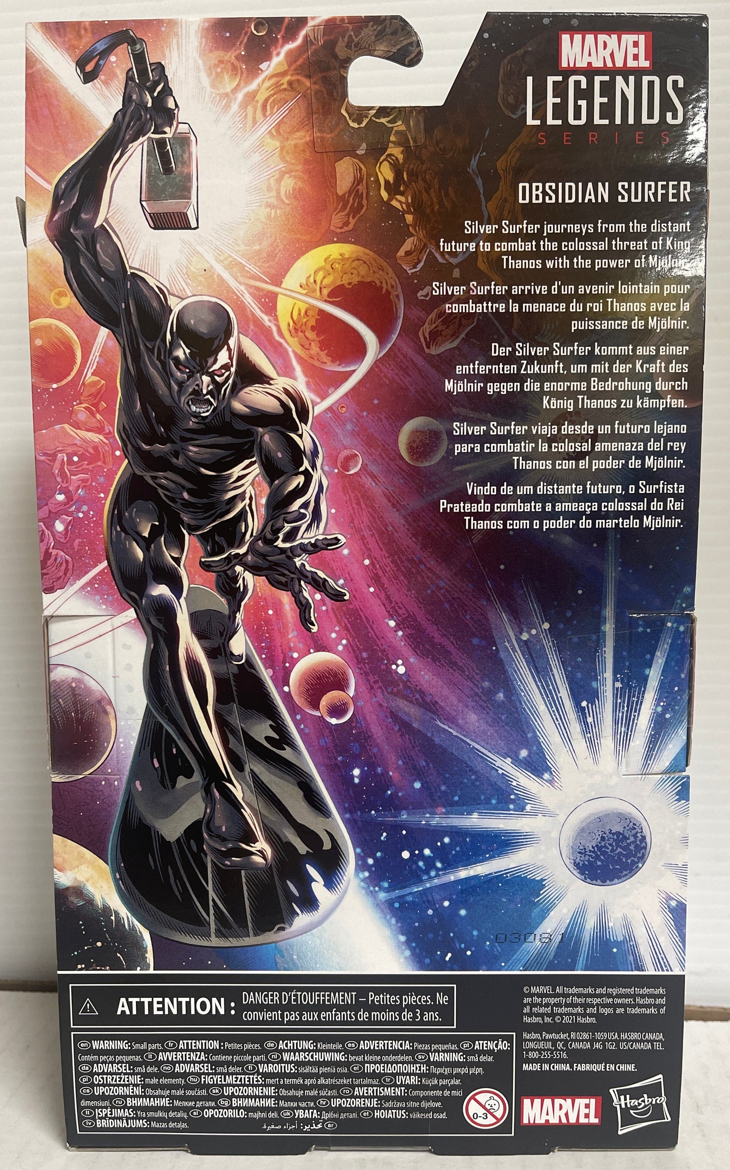 Hasbro Marvel Legends Series - Silver Surfer with Mjolnir 6in. Action Figure