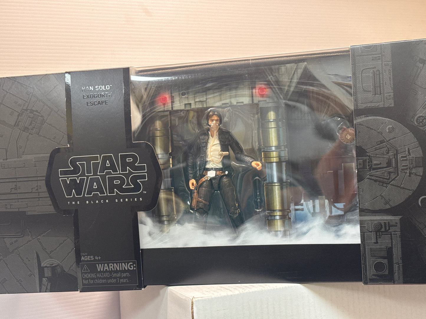 STAR WARS BLACK SERIES SDCC 2018 HAN SOLO EXOGORTH ESCAPE 6" FIGURE SET
