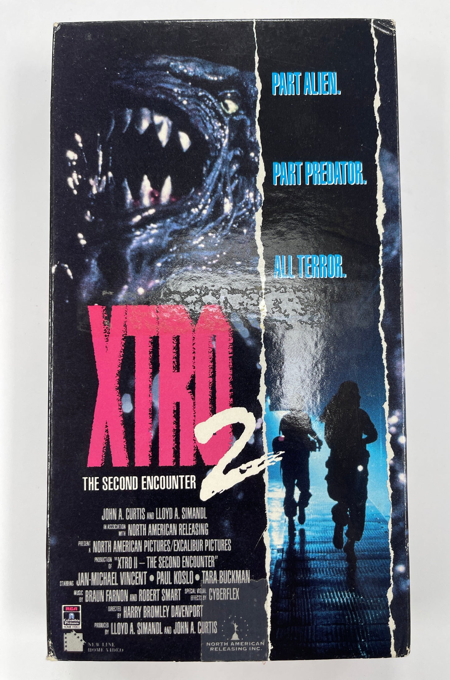 XTRO 2 The Second Encounter (VHS 1991) Alien Predator SciFi