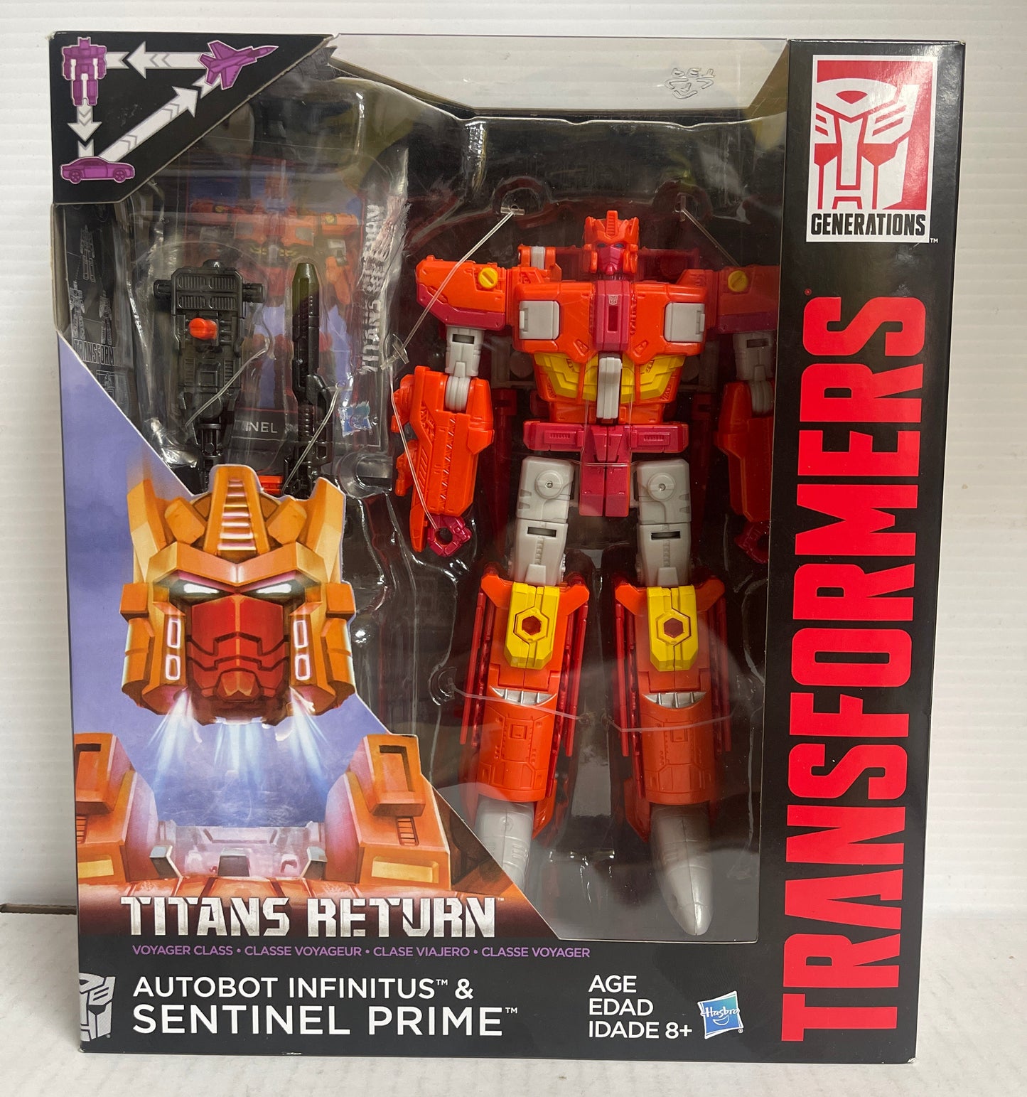 Transformers Titans Return Autobot Infinitus & Sentinel Prime