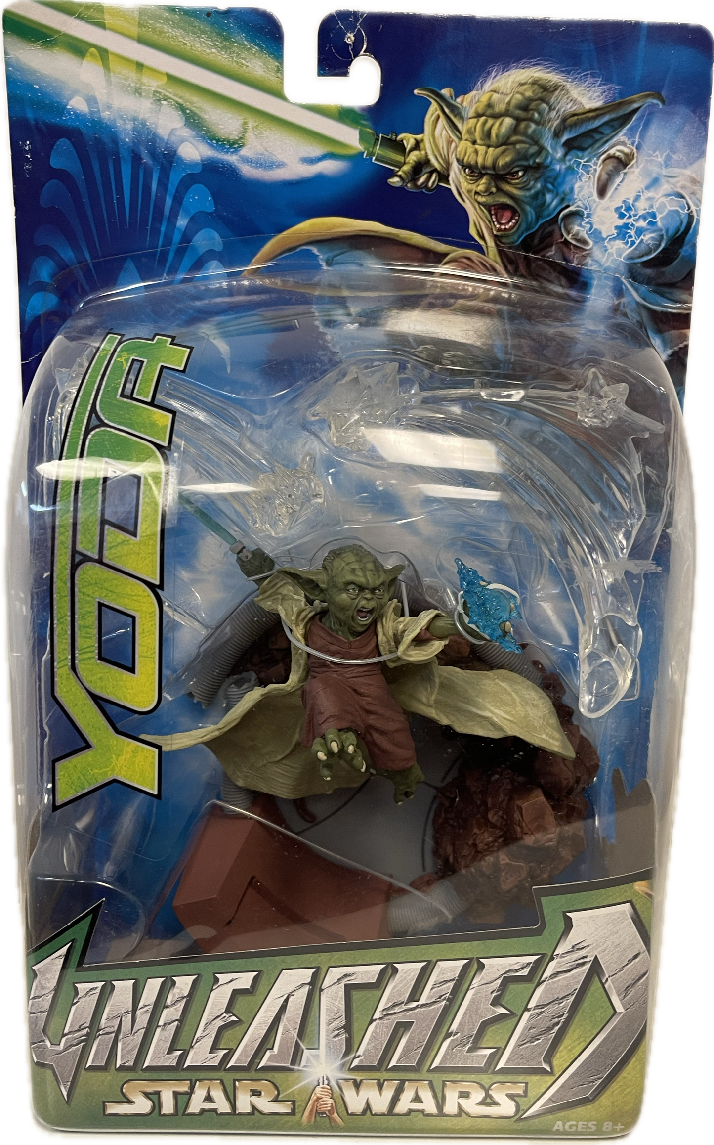 Star Wars Unleashed Yoda Figure NSIB