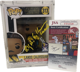 Pop 7BAP Signature Series Star Wars Lando Calrissian 313 Signed Billy Dee Williams with JSA Certification
